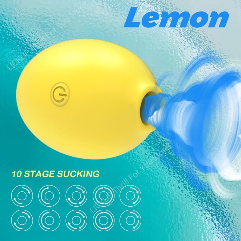 Lemon Clitoris Sucking and Licking G-Spot Massager