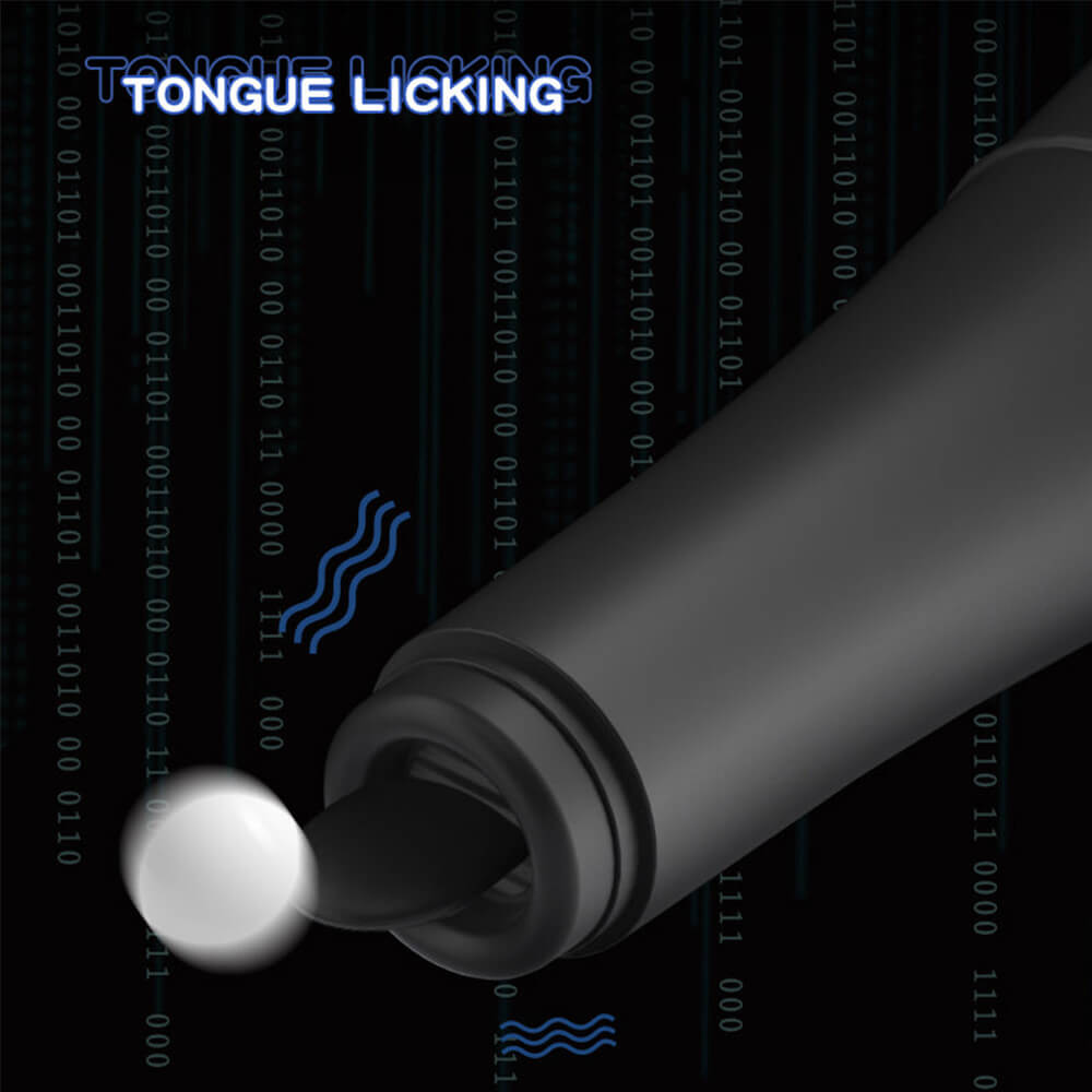 Baseball Automatic Tongue Licking Thrusting Realistic Dildo Machine