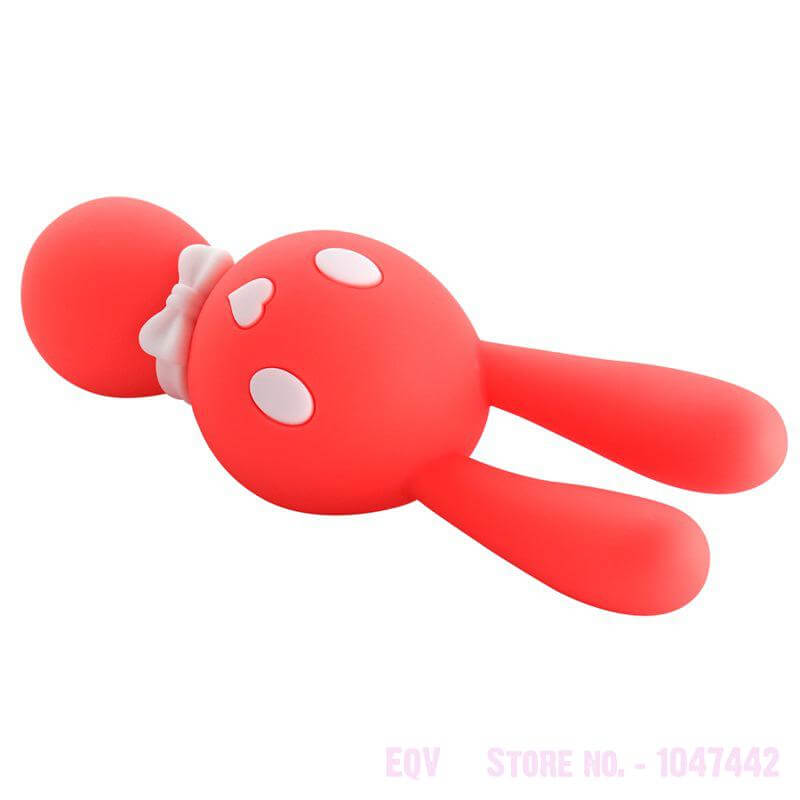 Bunny Vibrator Nipple Clamps Estimulador Clitoris Vibrator