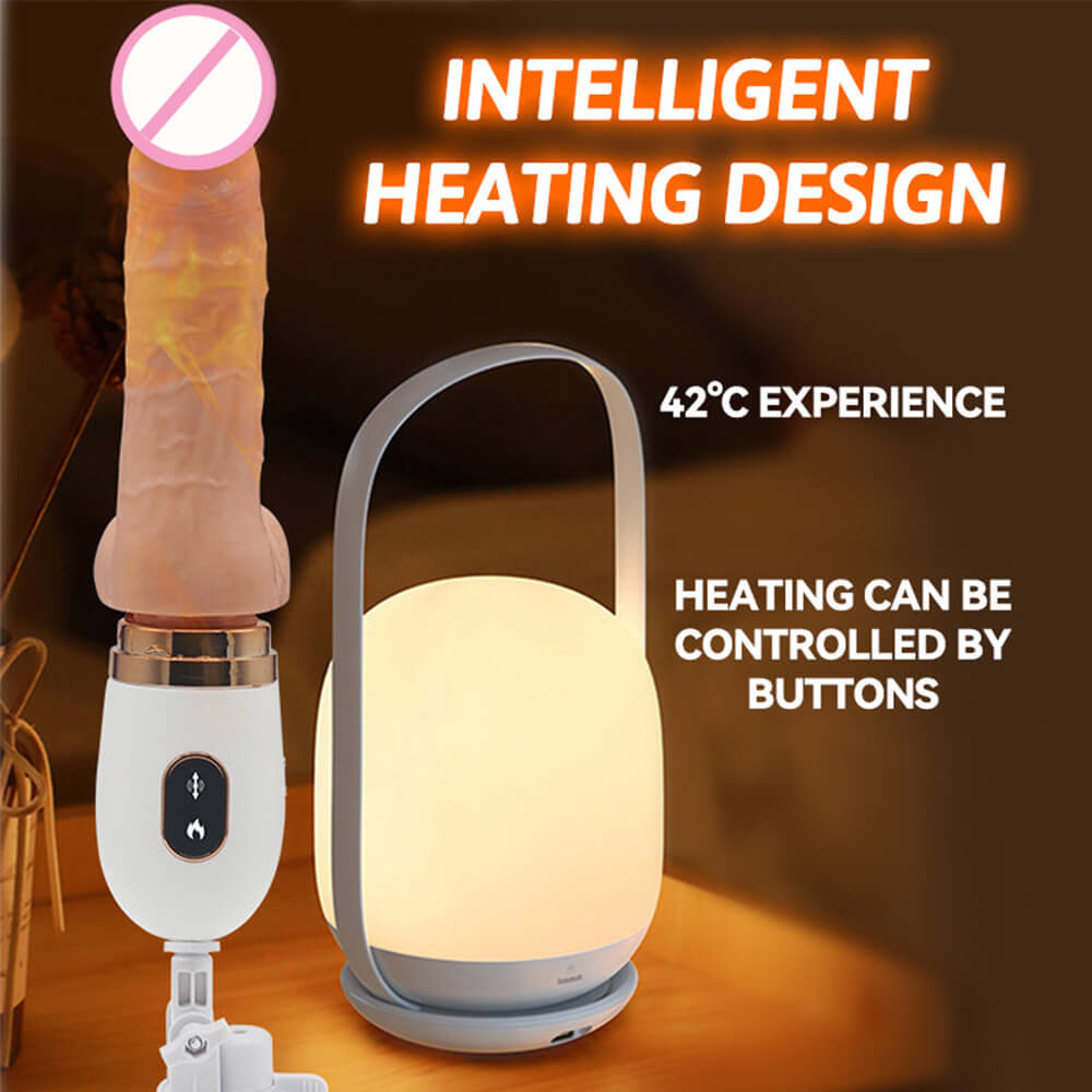 167° Rotation & Thrusting Realistic Dildo Machine With Remote Control