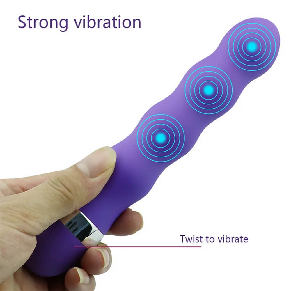 Multi-Speed G Spot Vagina Clitoris Anal Plug Dildo Vibrator