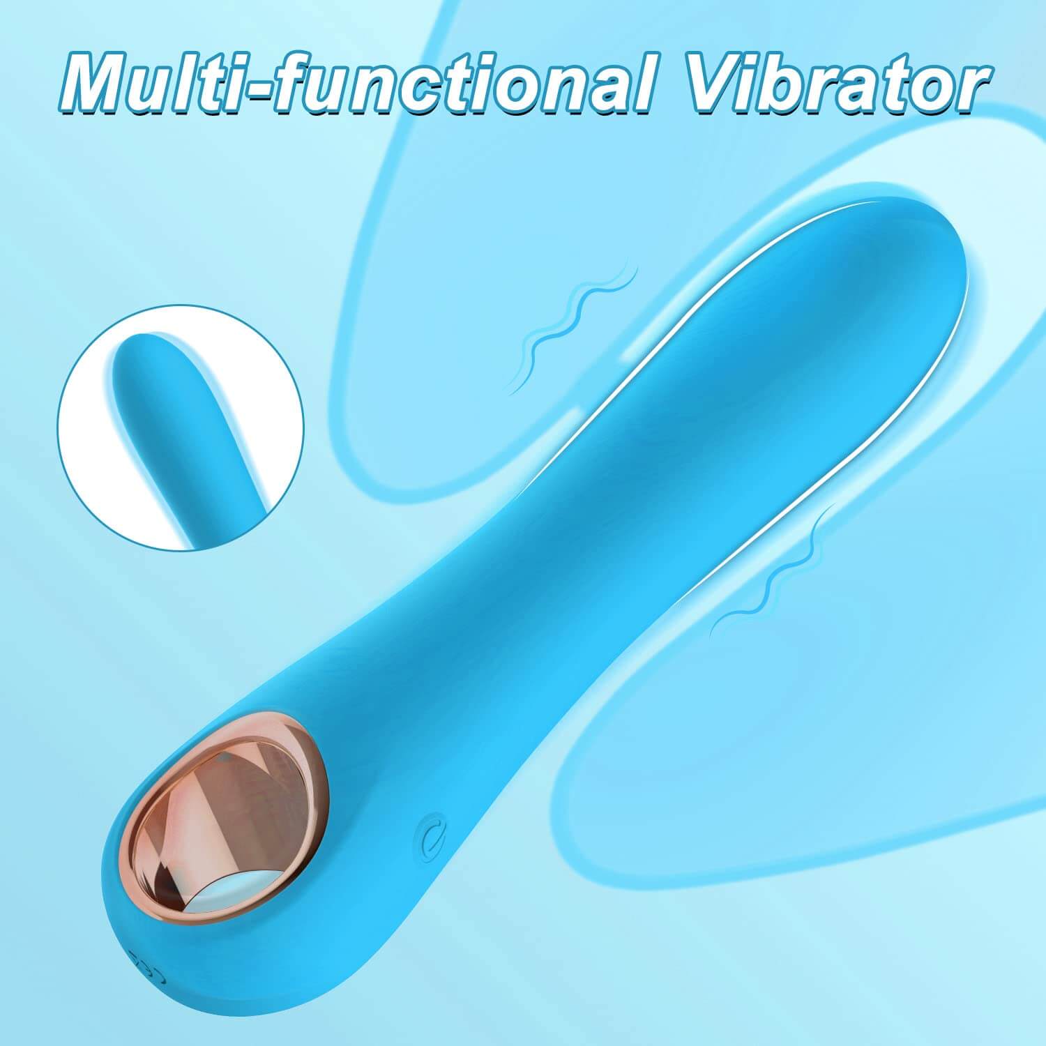 Multi-Color 10 Vibrating Clitoral Anal Vigina G-Spot Vibrator