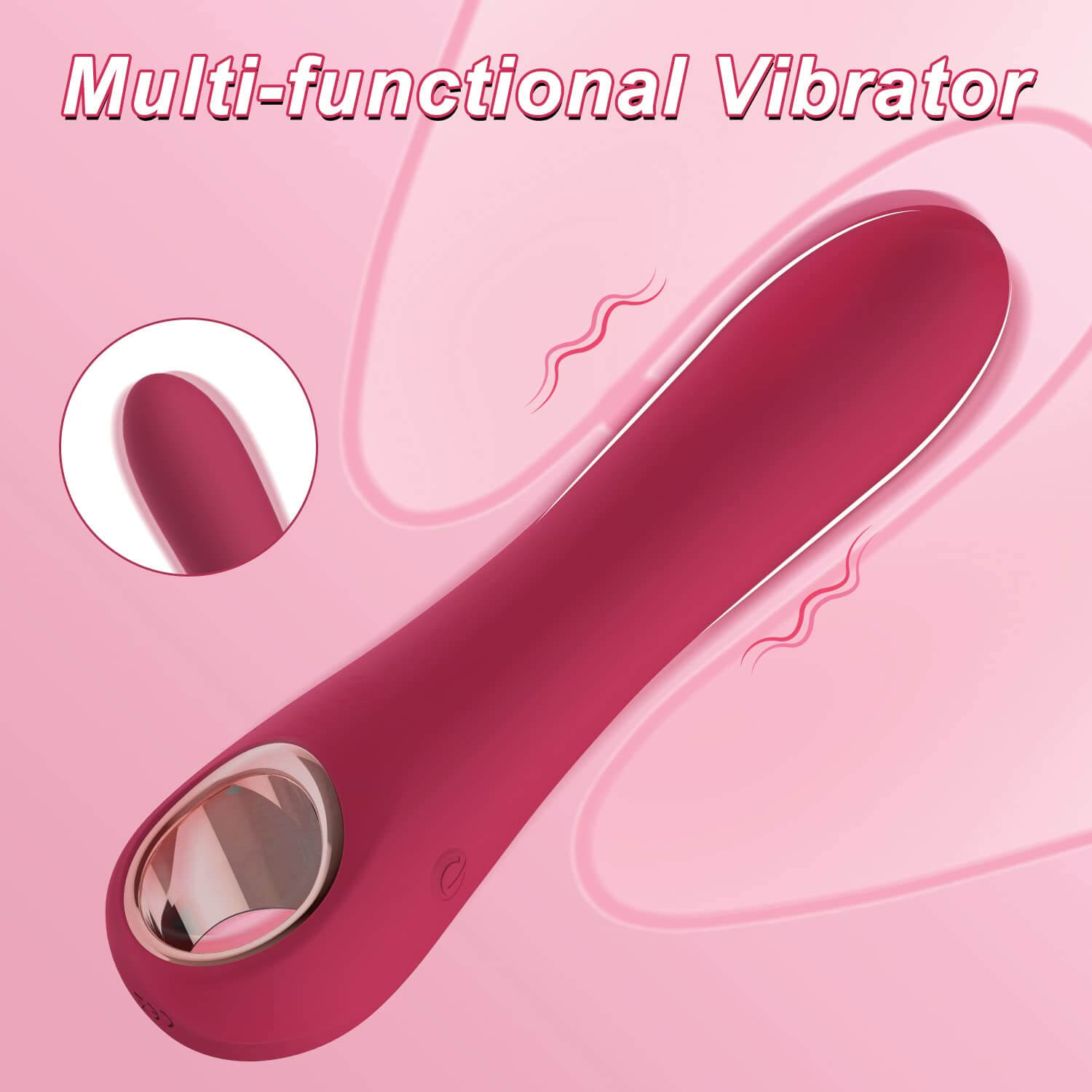 Multi-Color 10 Vibrating Clitoral Anal Vigina G-Spot Vibrator