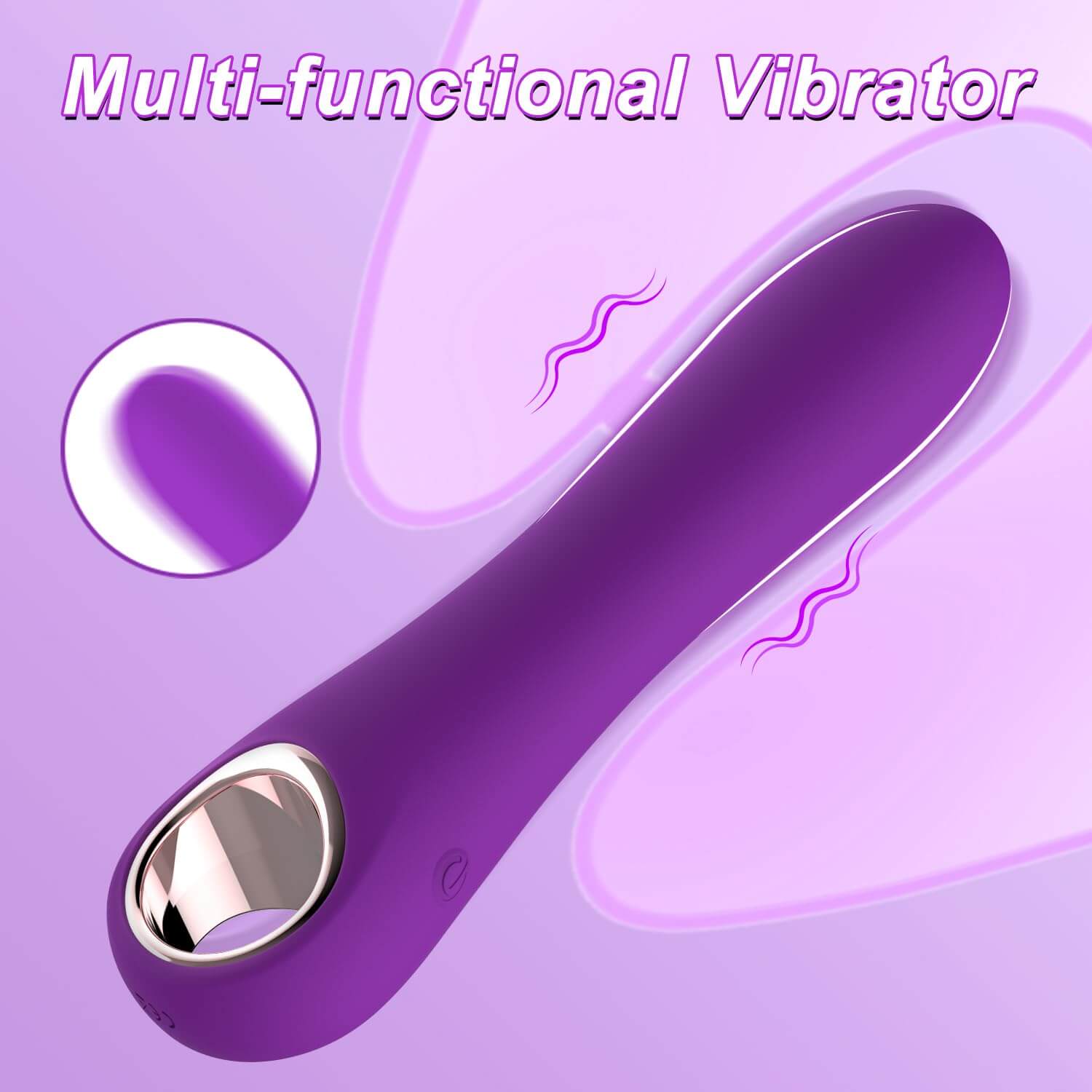 Multi-Color 10 Vibrating Clitoral Anal Vigina G-Spot Vibrator