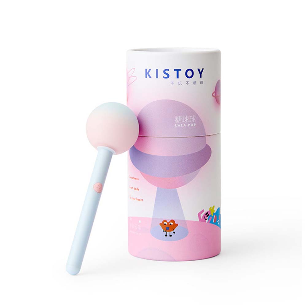 Kistoy Lalapop Lollipop Vibrator Clitoral Stimulation Massager Vibrator