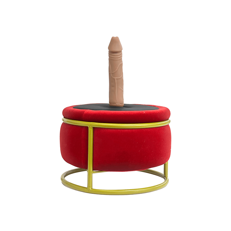 Multi-Functional Thrusting Red Seat Dildo Machine