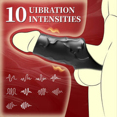 10 Vibrating Cock Ring G-Spot Penis Ring