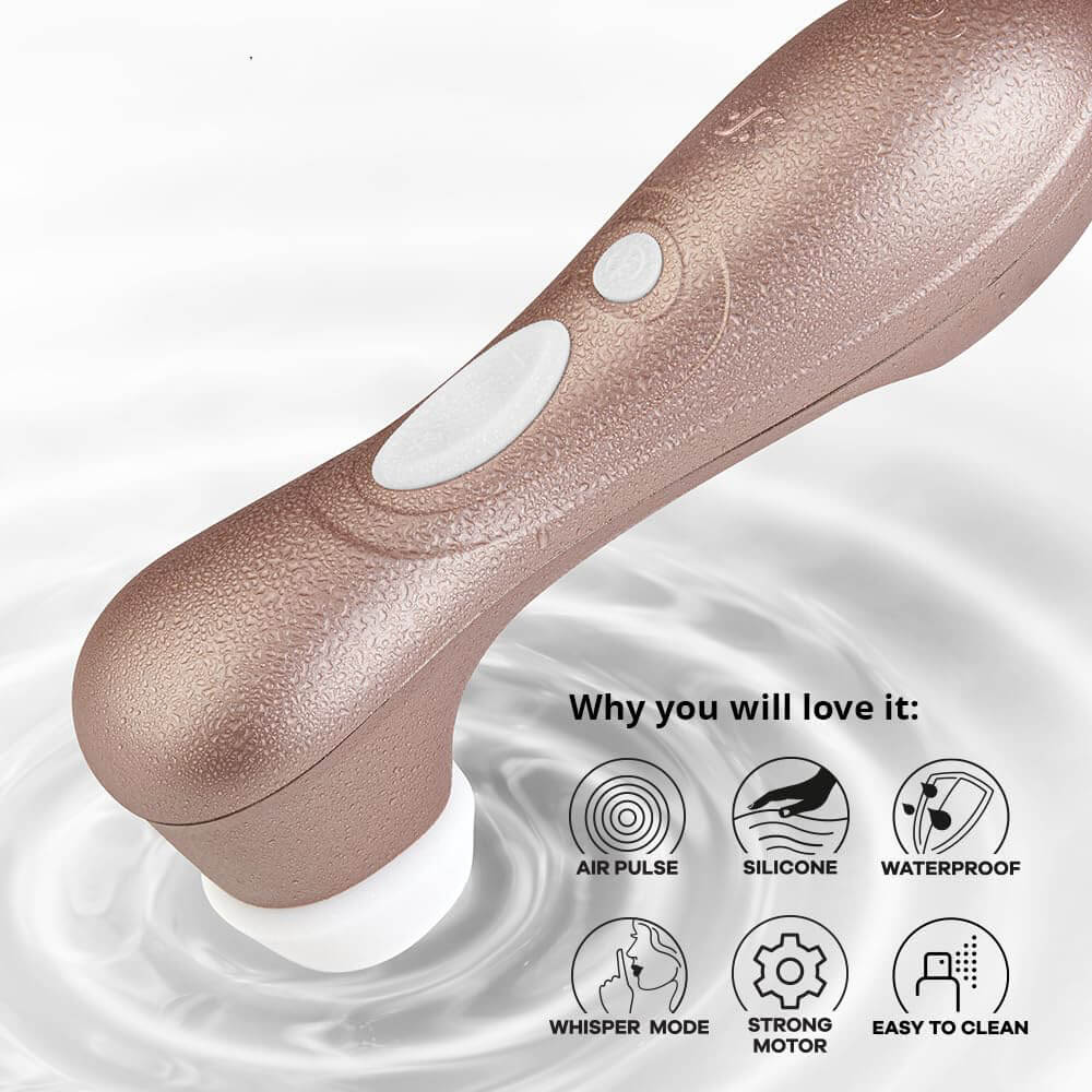 Upgraded 11 Vibrating Sucking Nipple Clitoral Vibrator