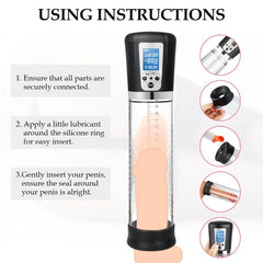 4 Suction Automatic High-Vacuum Enlargement Penis Pump